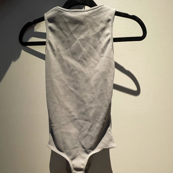 Misguided bodysuit - pale purple/grey - size XS - Picture 2 of 3